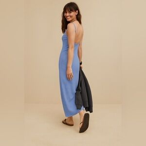 Aerie Low Back Knit Maxi Dress